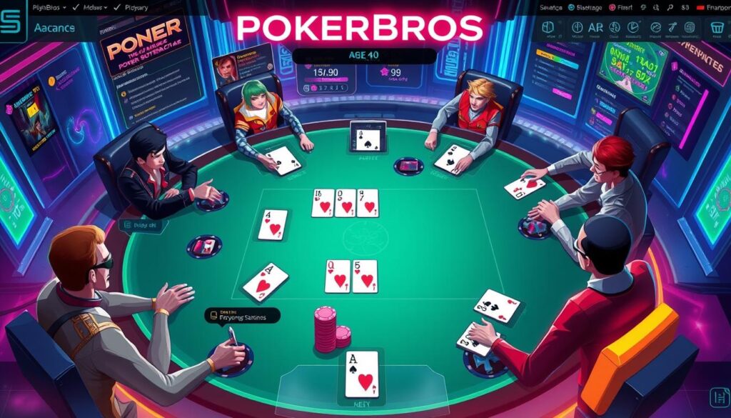 PokerBROS 使用介面