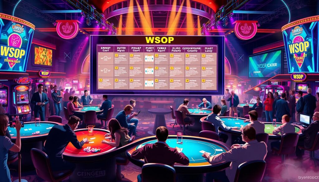 WSOP賽程