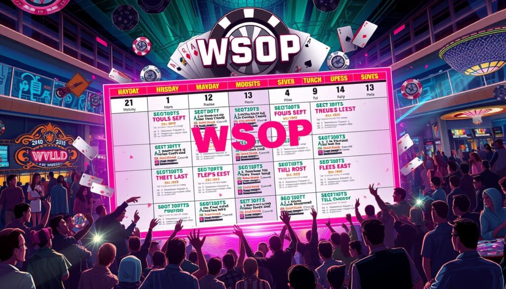 WSOP賽程