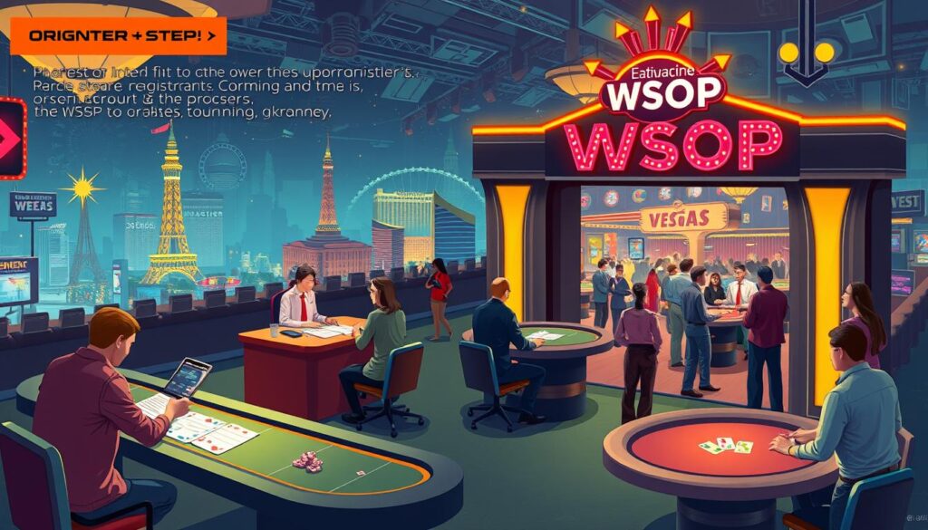 參加WSOP流程